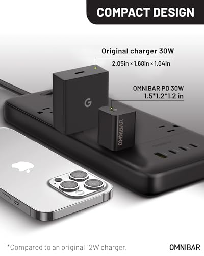Image of 30W USB C Charger, GaN PD3.0 PPS Fast Wall Charger with 4FT Cable | Travel-ready, Pocket-size design, Efficient heat management, Compatible with iPhone 17 /16 /15, Galaxy S26 /S25, iPad, AirPods 4