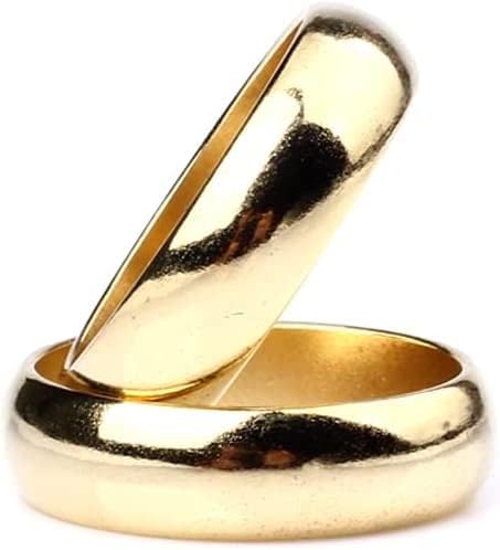 SUMAG Anillo magnético fuerte de oro combado PK anillo PK anillo de trucos de magia accesorio para mago primer plano (0.709 in, dorado)