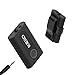 Produktbild KEiiD Bluetooth Empfänger CSR 5.0 Chip mit abnehmbaren zurück Clip, Stream Wireless Stereo Musik mit kabelgebundenen Kopfhörern, Auto AUX Kit
