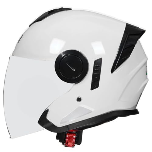 Casco jet de motocicleta 3/4 para tus trayectos diarios en scooter urbano