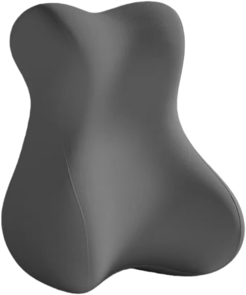 Waist Cushion for Reading in Bed, Back Support, Ergonomic Adult Reading Pillow, Advanced Memory Cotton (Gray).