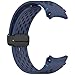 Sodhad Magnetic Silicone Band Compatible with Samsung Galaxy Watch 7 6 5 4 44mm 40mm, Breathable Sport Silicone Magnetic Band for Galaxy Watch 6 Classic 47mm 43mm / 5 Pro 45mm / 4 Classic 46mm 42mm