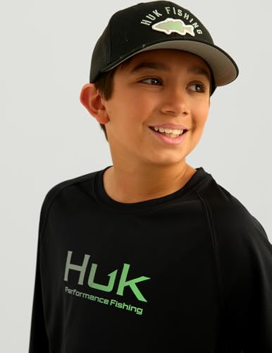 HUK Boys' Pursuit Graphic Long Sleeve, Fishing Shirt for Kids4
