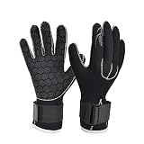 LONGSHENGDA 3mm Neoprene Underwater Gloves Keep Warm Winter Five Finger Gloves Anti Scratch Men Wome