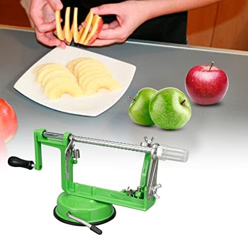 ARSUK Apple Peeler - Potato and Vegetable Peelers for Kitchen, Fruit Peeling Machine, Stainless Steel Corer Cutter Slicer Spiral Peel Tool - Easy to Use