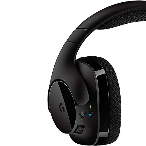 Headset Gamer Sem Fio Logitech G533 7.1 Dolby Surround com Drivers de Áudio Pro-G e Bateria Recarreg
