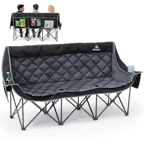 3 Person Camping Chair Loveseat