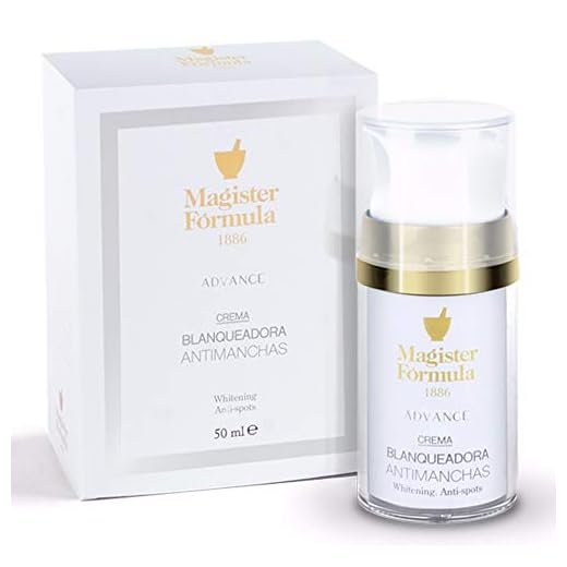 Crema Antimanchas Despigmentante | Crema Blanqueadora Facial | Elimina y reduce manchas de la piel y cara | Efecto Antiedad y Antiarrugas | Día y noche | Magister Formula