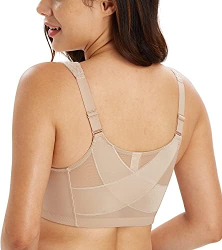 Lemorosy Beha voor dames, zonder beugel, comfort, grote maten