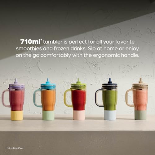 Ninja Blendboss Blender With Portable Tumbler, Personal Blender With Removeable Travel Tumbler, 3 Auto Preset Modes, Lavender Lemonade DB351UKPR - 6