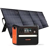Amazon.co.jp: VLAIANポータブル電源2400W/2304Wh 200Wソーラーパネル