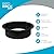 BIRDROCK HOME Fire Pit Ring - Inner Fire Ring Insert - Easy Assembly Round Heavy Duty Metal Fire Pit, Solid Iron Ring Fire Pits for Outside, Backyard, Camping & Bonfire - Black, 30" Inner & 36" Outer