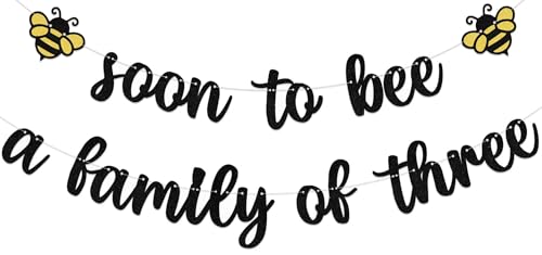 Soon to Bee A Family of Three Banner - Bee �x�r�[�V�����[�f�R���[�V���� �n�j�[ �x�r�[�V�����[�f�R���[�V���� �u���b�N