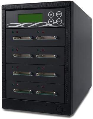 EZ DUPE 1 to 7 CF Pantera Duplicator - 2GB/Min - Multiple CompactFlash & MicroDrives Compact Flash Drive Memory Card Standalone Copier & Eraser/DoD Sanitizer - at copy speed up to 35mb/Sec (F07-ISP)