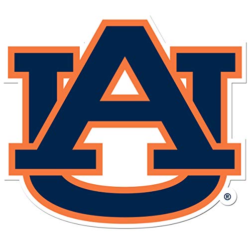NCAA Siskiyou Sports Fan Shop Auburn Tigers Auto Decal 8 inch sheet Team Color