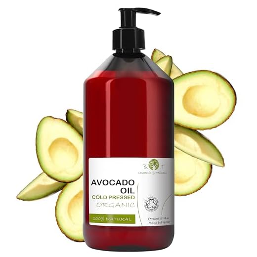 ACEITE AGUACATE - Avocado Bio Oil Prensado en Frío, Aceite Masaje Vegetal Ecologico, Aceite Corporal, Pelo, Facial, Aceite Natural Cara Serum Pelo Seco y Dañado, Aceite Cabello Organico - 1000 ml