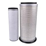 Femjork Air Filter Set E9NN9601BA & D6NN9R500A 83908364 & 83908367 Compatible with Ford New Holland