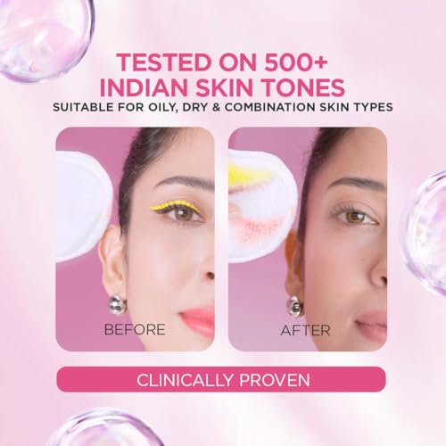 Image of Garnier Micellar Cleansing Water Trial Pack - Gentle Cleanser & Make Up Remover For Everyday Use - Suitable For Sensitive Skin, Dermatologically Tested, 50 ml