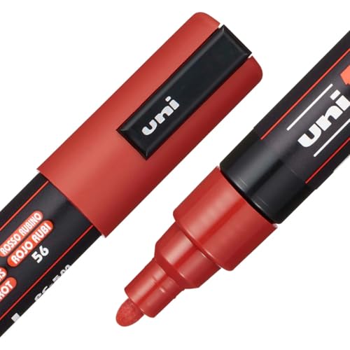 Image of Posca PC-5M Marker | 1.8-2.5 mm Bullet Shaped Tip (Warm Tone, Pack of 8)