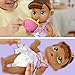 Baby Alive Bubbly Tea Party Sophia Sparkle Doll with Teapot Accessories, Brown Hair, 11 Inches, Toys for 3 Year Old Girls and Boys & Up