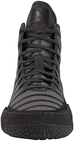 adidas Men's Adizero Varner Wrestling Shoes (7.5, Grey/Black) | Image 2