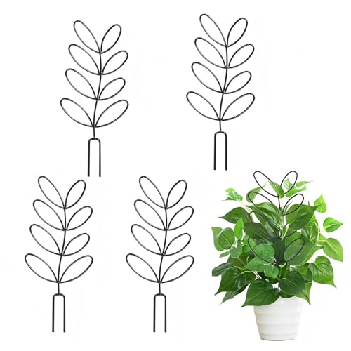 4Pcs Climbing Plants Support Trellis Small Garden Support St