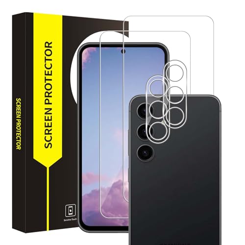 Bodyguard 2+2 Stück Schutzfolie für Panzerglas für Samsung Galaxy A54 5G Displayfolie, 9H Härte Schutzglas+Kamera Folie,...