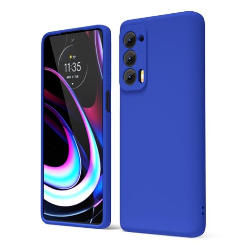 Oakxco Moto Edge 2021 Liquid Silicone Case, Lilac Purple