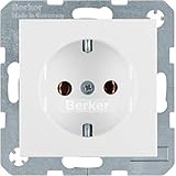 berker camping system 10000 schuko steckdose Ausführung=SCHUKO Berker Schuko-Steckdose pws matt 41431909 B.1;B.3;B.7;S.1 Steckdose 4011334233961