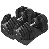 BARWING(バーウィング) NEW モデル 可変式ダンベル 24kg 40kg 2個セットウエイト 重量調節 アジャスタブルダンベル 15/17段階調節 トレーニング 筋トレ エクササイズ 自宅 家 筋トレグッズ 胸筋 ダンベルセット 背筋 腕 肩 シェイプアップ 可変式 ダンベル 鉄アレイ 重り ジム 筋トレ ダンベル 筋トレ器具 フィットネス トレーニングベンチ アジャスタブルベンチ デクラインベンチ インクラインベンチ フラットベンチ (F. 40kg×2個 グレー)