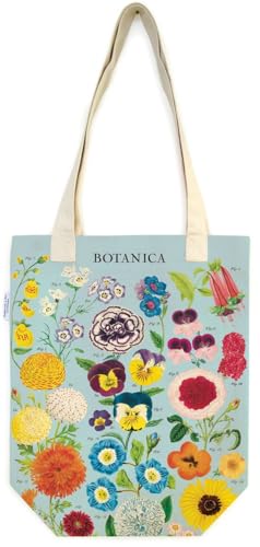 CAVALLINI & CO., Vintage Tote Bag, 13 x 16 inches, Botanica (TB/BOTANICA)