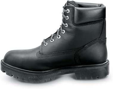 Timberland PRO 6-inch Direct Attach Men's Black Steel Toe Boot