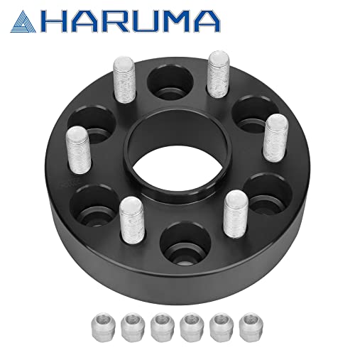 Haruma 4Pcs 1.5" Thickness Hubcentric Wheel Spacers 6X120Mm Wheelbolt Pattern 66.9Mm Hub Bore For Cadillac 10-16 Srx;For Chevrolet 15-18 Colorado;For Gmc 15-18 Canyon #TOP1