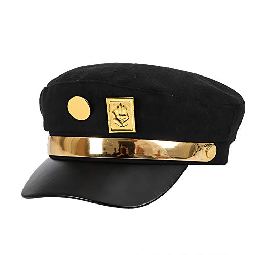 H&fashion Cool Hat Jotaro Kujou Cap Cosplay Black Style 2