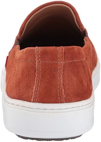 Marc Joseph New York Men's Made in Brazil Luxury Leather Venetian Sneaker, Burnt Orange Suede, 8.5 M US | Image 2