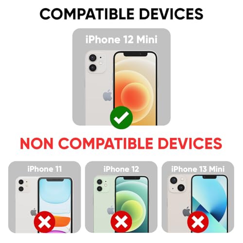 Image of POPIO Military-Grade Gorilla Tempered Glass For iPhone 12 Mini | 9H Hardness, Edge-to-Edge, Bubble-Free