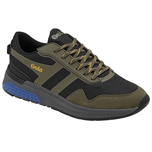 Preisvergleich Produktbild Gola Herren Atomics Road Running Shoe, Black / Khaki / Sun, 45 EU