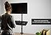 VIVO Sit-Stand Height Adjustable Pneumatic Spring Arm Keyboard Tray Desk Mount for 1 Screen up to 32 inches STAND-SIT1B