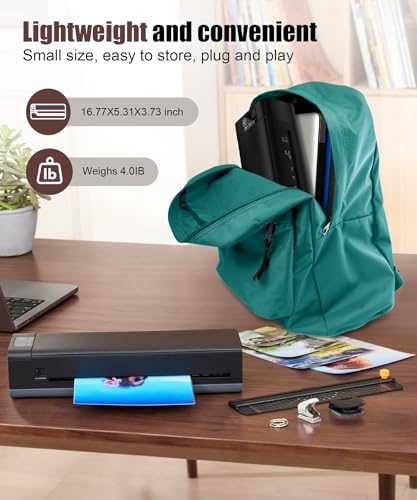 Image of Chilino 13 inch 9-in-1 Hot & Cold Laminator Machine