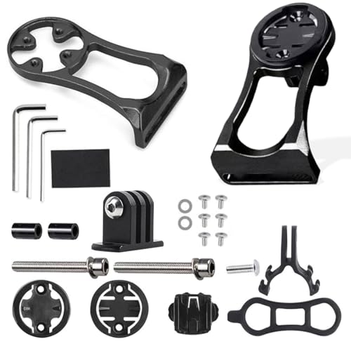 Forte e durevole - Aggiornamento del processo e del materiale per migliorare la durezza del supporto e posizionare perfettamente il computer da bici sulla bicicletta in modo da potersi concentrare sui propri obiettivi e godersi il viaggio in bicicletta.