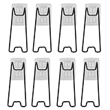 【Gamme d'affichage polyvalente】 : 6 ensembles de 8 supports de cadre auto-transparents pour cadres photo de 15 à 26 cm prend en charge une grande variété de hauteurs de cadre de 15 cm à 26 cm, permettant une intégration parfaite dans les salons, chambres, galeries ou espaces de bureau, permettant une présentation équilibrée sans occuper d'espace mural. La taille adaptable s'adapte à différentes orientations photo pour une plus grande liberté créative.