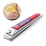 Made In Korea ROYAL Wide Jaw Toenail Clipper for Thick Toenails or Tough Fingernails, Large Toenail...