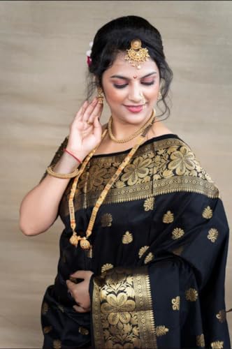 Image of GRECIILOOKS Saree | Women Saree | Saree for women latest design | Saree | Saree for Women | Silk Saree | Banarasi Saree