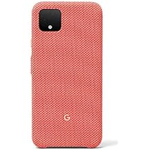 Google Pixel Case for Pixel 4 - Protective Phone Cover with Tailored Fabric and Active Edge Compatible - Official Google Pixel Cover - Could Be Coral