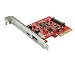 Ableconn PU31-AC-2 USB 3.1 Gen 2 (10 Gbps) Type-C & Type-A PCI Express (PCIe) x4 Host Adapter Card (ASMedia ASM2142 Chipset)
