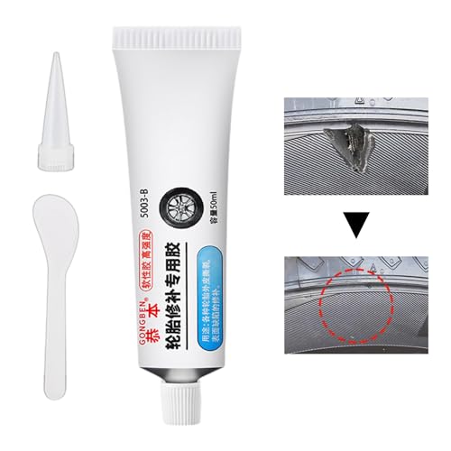 Selante para reparo de furos de pneu, cola para reparo de pneus de vedação de carro | Adesivo superc