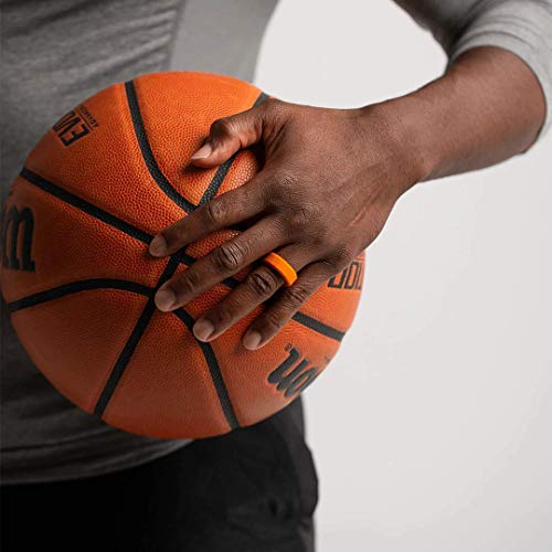 Enso Rings Bevel Classic Silicone Wedding Ring – Hypoallergenic Unisex Wedding Band – Comfortable Band for Active Lifestyle – 8mm Wide, 2.16mm Thick2