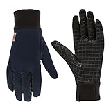 Carhartt Herren-Handschuh aus Stretch-Fleece, Schwarz (Navy Black), XX-Large