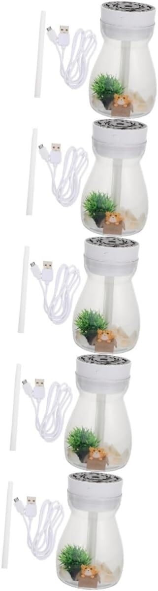 Domésticos 5 uds humidificador Phoenix Mini humidificador Colorido Moda Compacto portátil hidratación Belleza purificación de Aire Coche