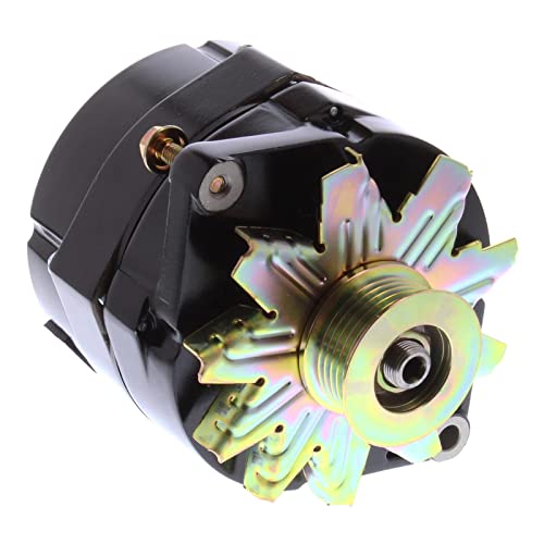 Amazon | Powermaster 57293-104 ブラックオルタネーター (12SI 150A 6